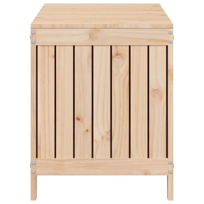 vidaXL Garden Storage Box 115x49x60 cm Solid Wood Pine - Brown