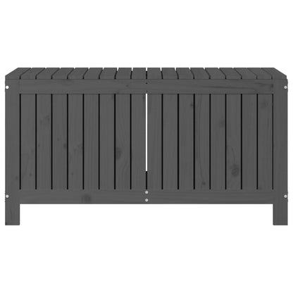 vidaXL Garden Storage Box Grey 115x49x60 cm Solid Wood Pine