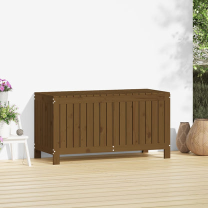 vidaXL Garden Storage Box Honey Brown 115x49x60 cm Solid Wood Pine