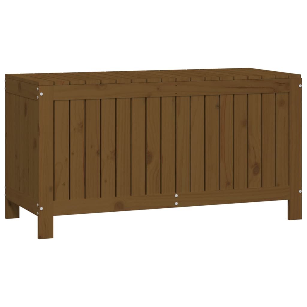 vidaXL Garden Storage Box Honey Brown 115x49x60 cm Solid Wood Pine