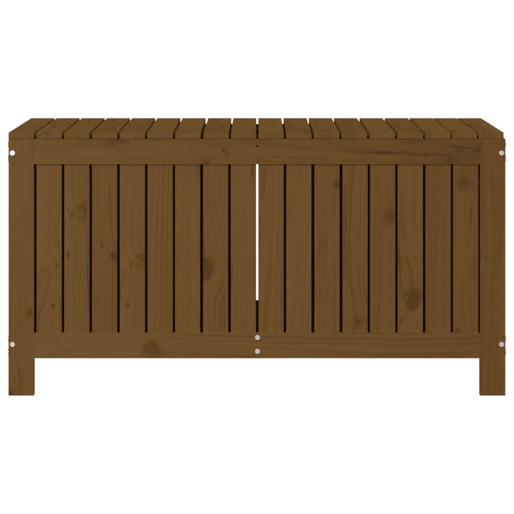 vidaXL Garden Storage Box Honey Brown 115x49x60 cm Solid Wood Pine