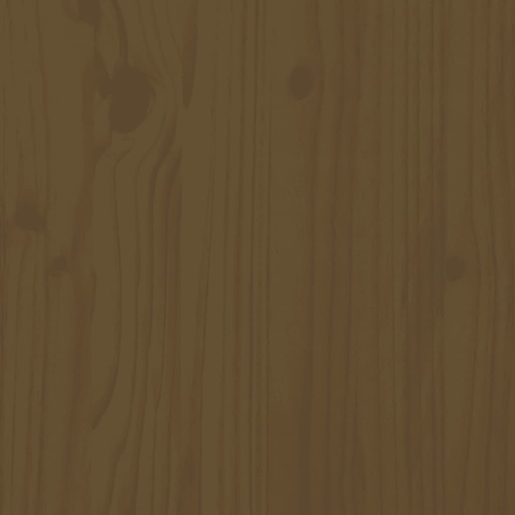 vidaXL Garden Storage Box Honey Brown 115x49x60 cm Solid Wood Pine