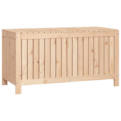 vidaXL Garden Storage Box 121x55x64 cm Solid Wood Pine - Brown