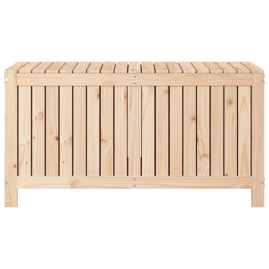 vidaXL Garden Storage Box 121x55x64 cm Solid Wood Pine - Brown