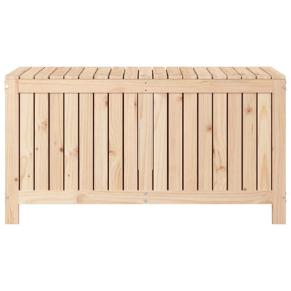 vidaXL Garden Storage Box 121x55x64 cm Solid Wood Pine - Brown