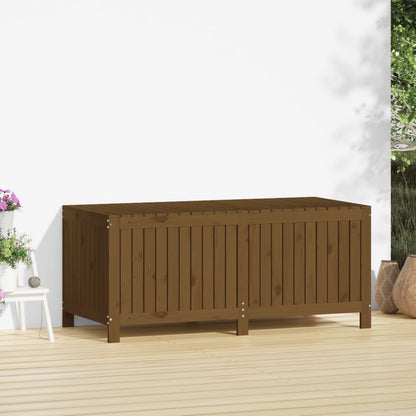 vidaXL Garden Storage Box | Honey brown | Solid pine wood | 147x68x64 cm