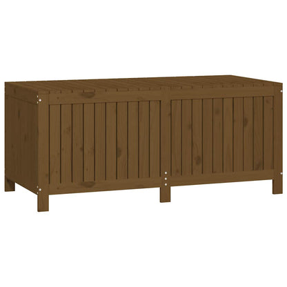 vidaXL Garden Storage Box | Honey brown | Solid pine wood | 147x68x64 cm