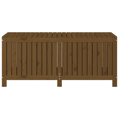 vidaXL Garden Storage Box | Honey brown | Solid pine wood | 147x68x64 cm