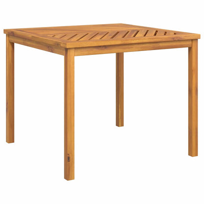 vidaXL Garden Dining Set 3 pcs Brown Solid Acacia Wood - 90 x 90 x 74 cm - 23630