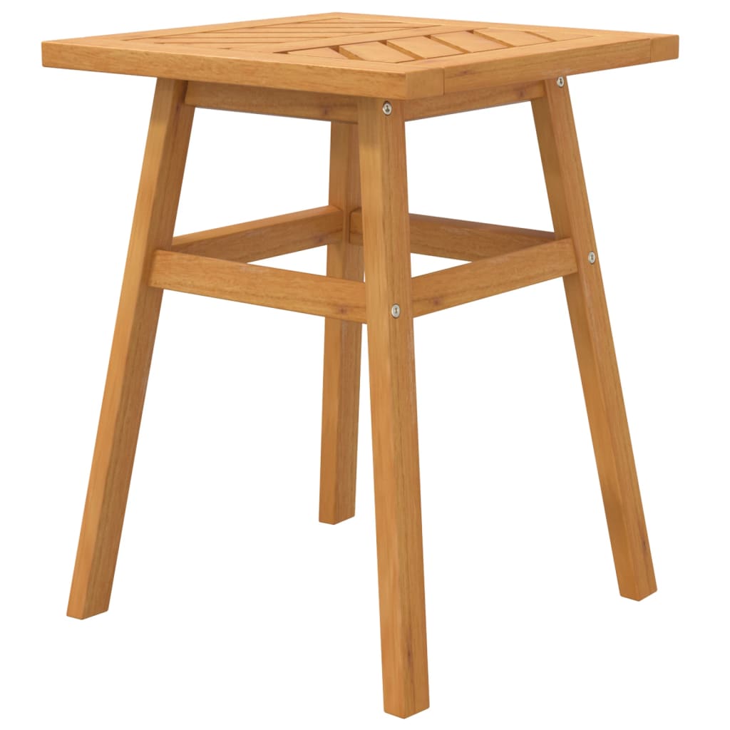 vidaXL Side Table 45x45x60 cm Solid Wood Acacia - Brown