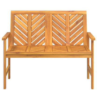 vidaXL Garden Bench 109 cm Solid Wood Acacia - Brown