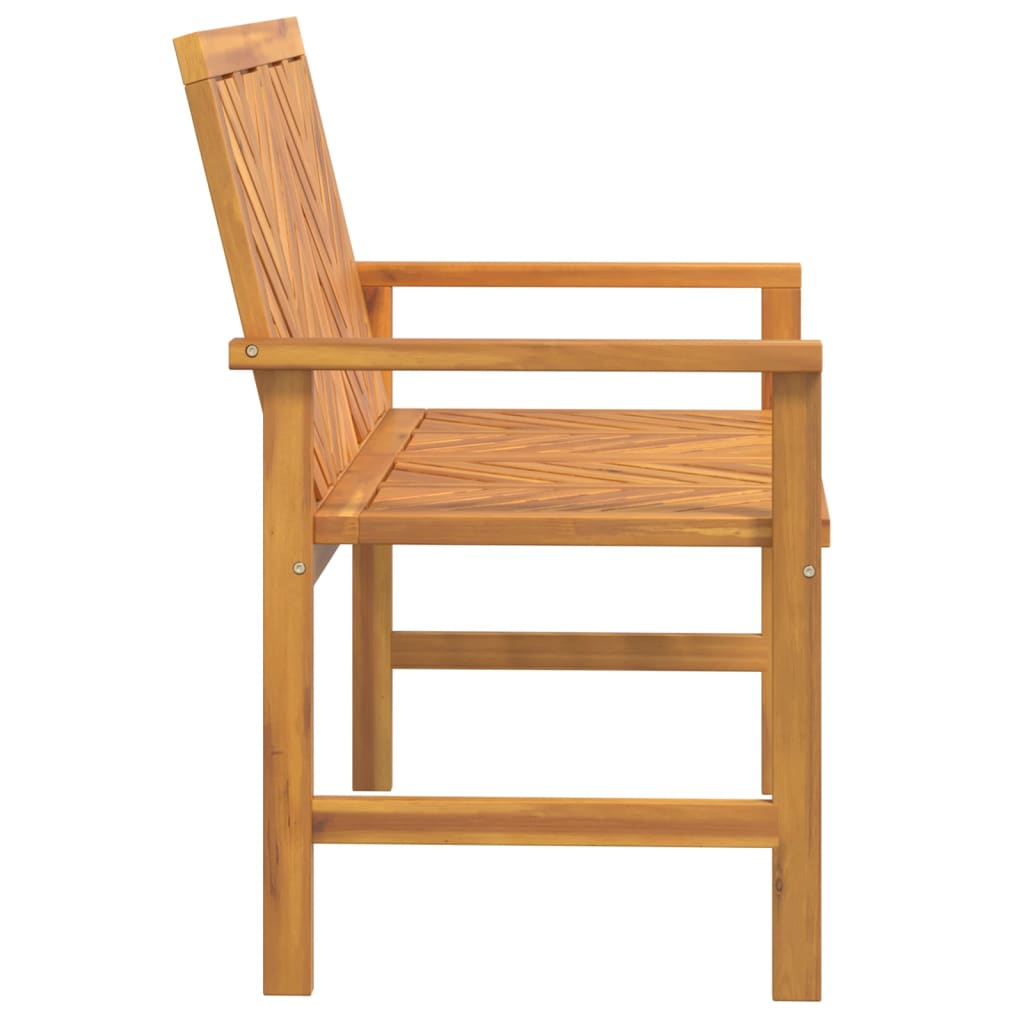 vidaXL Garden Bench 109 cm Solid Wood Acacia - Brown