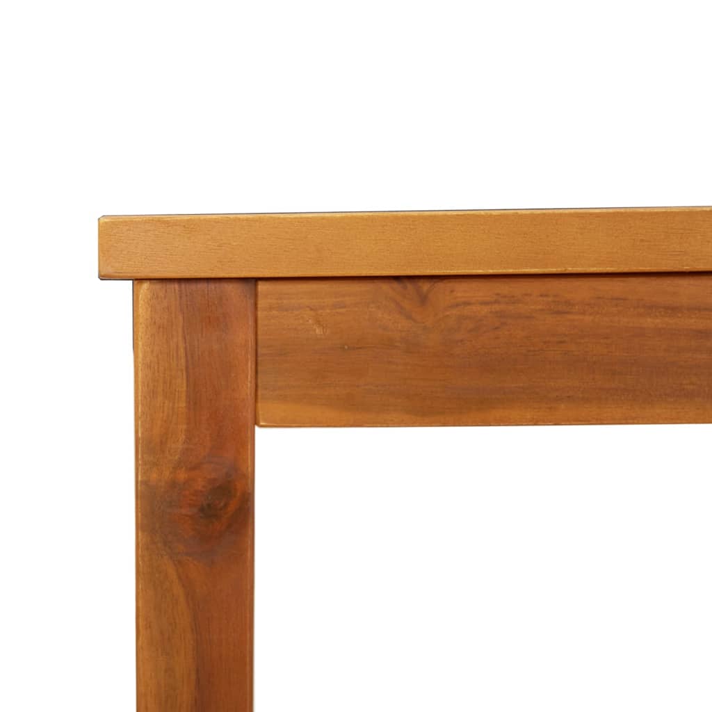 vidaXL Garden Bench 150 cm Solid Wood Acacia - Brown - 150 x 35 x 45 cm