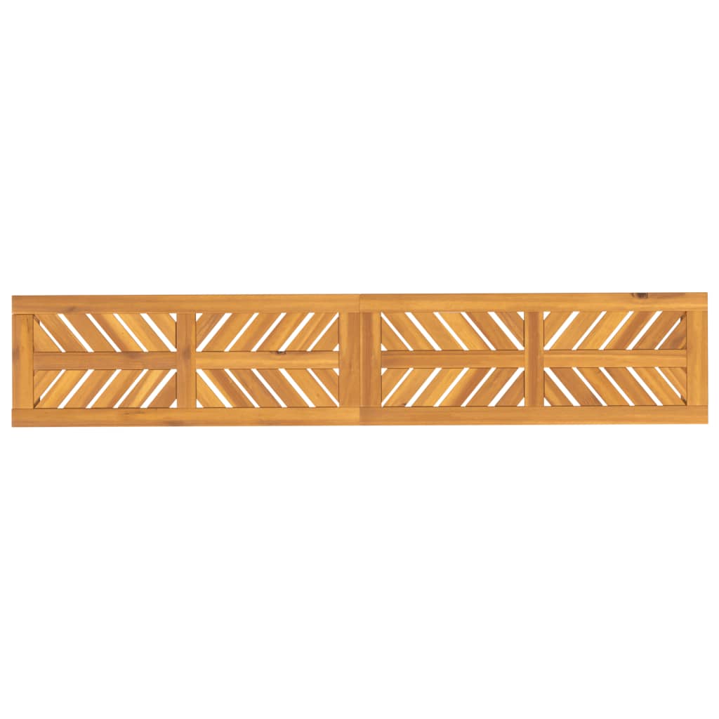vidaXL Garden Bench 180 cm Solid Wood Acacia - Brown - 180 x 35 x 45 cm