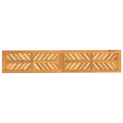vidaXL Garden Bench 180 cm Solid Wood Acacia - Brown - 180 x 35 x 45 cm