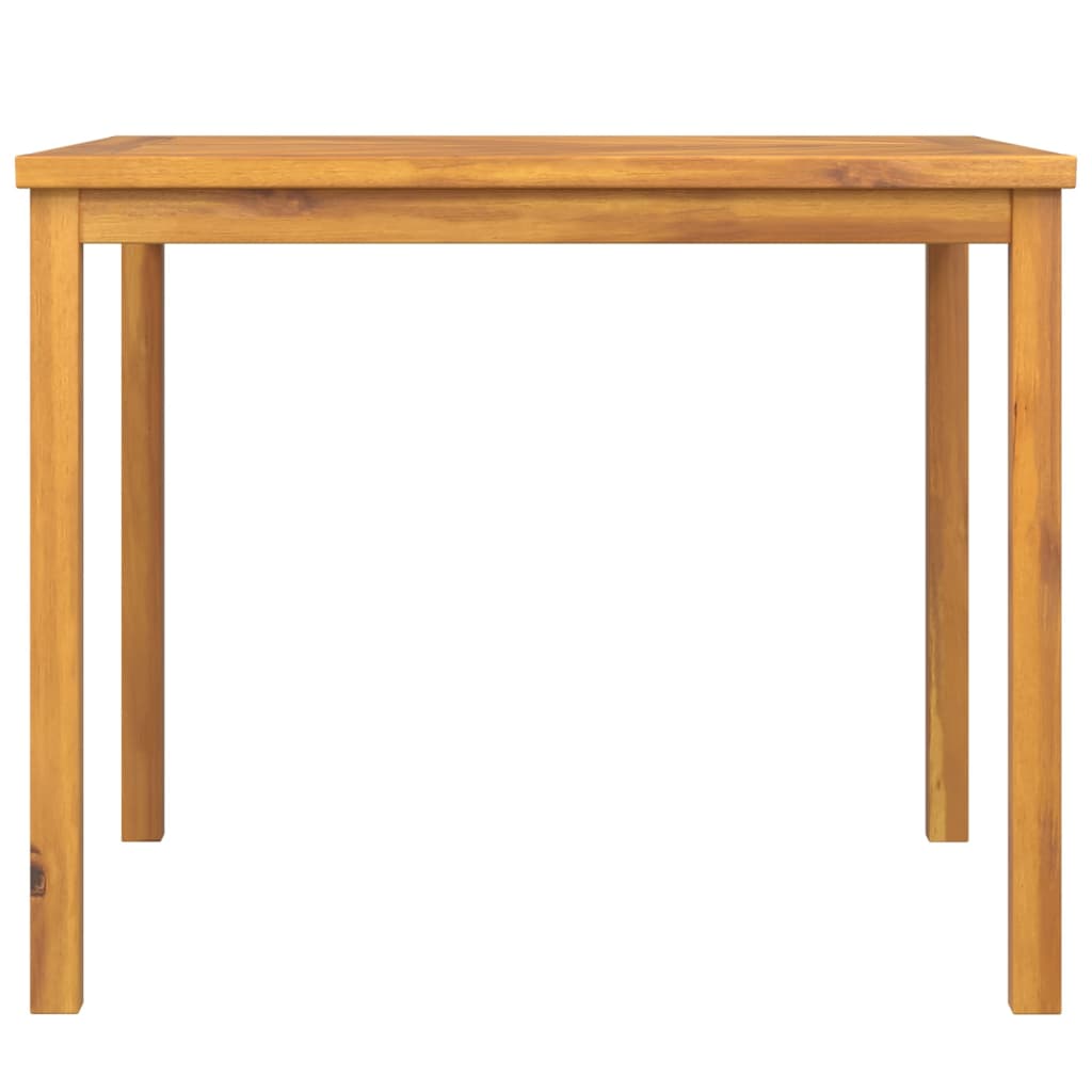 vidaXL Garden Dining Table 90x90x74 cm Solid Wood Acacia - Brown