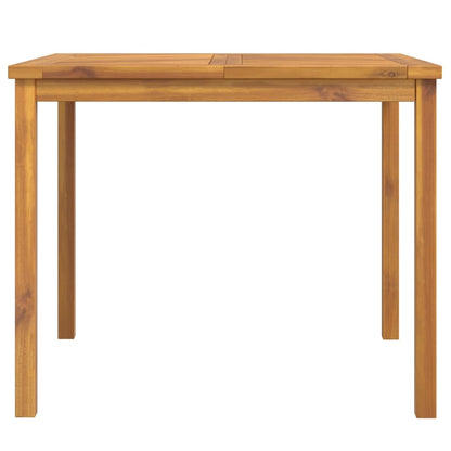 vidaXL Garden Dining Table 90x90x74 cm Solid Wood Acacia - Brown