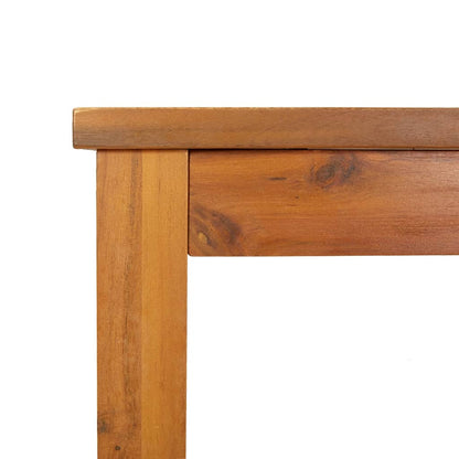vidaXL Garden Dining Table 90x90x74 cm Solid Wood Acacia - Brown