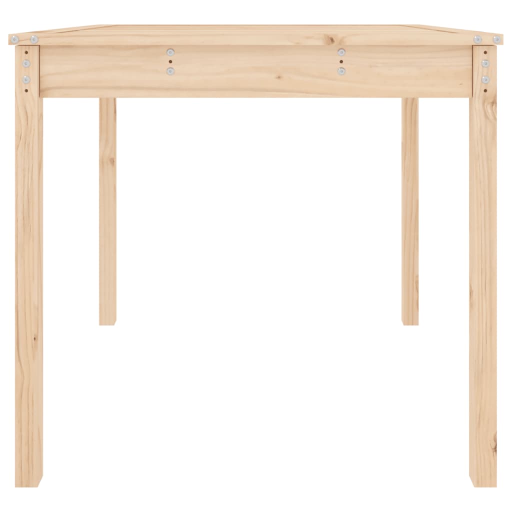vidaXL Garden Table 82.5x82.5x76 cm Solid Wood Pine - Brown