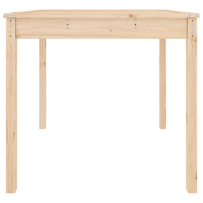 vidaXL Garden Table 82.5x82.5x76 cm Solid Wood Pine - Brown