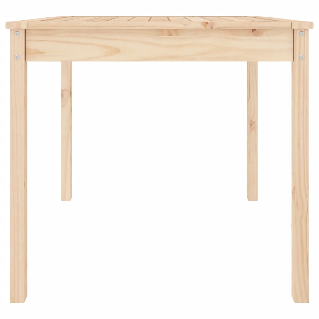 vidaXL Garden Table 82.5x82.5x76 cm Solid Wood Pine - Brown