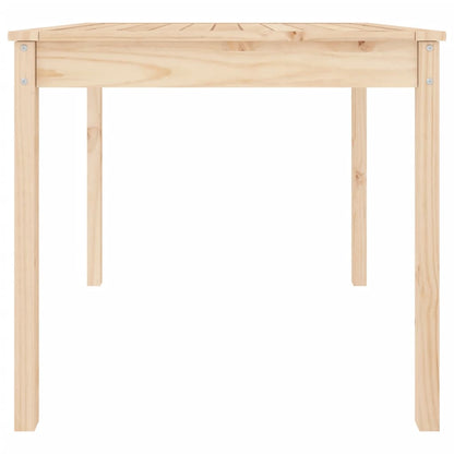 vidaXL Garden Table 82.5x82.5x76 cm Solid Wood Pine - Brown