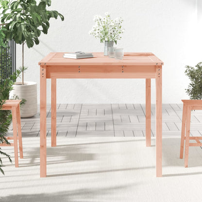 vidaXL Garden Table 82.5x82.5x76 cm Solid Wood Douglas - Brown