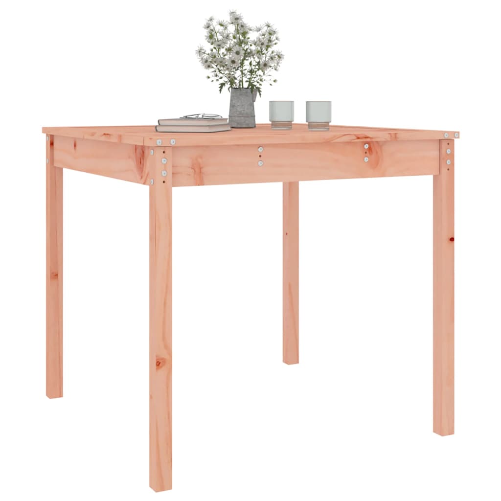 vidaXL Garden Table 82.5x82.5x76 cm Solid Wood Douglas - Brown