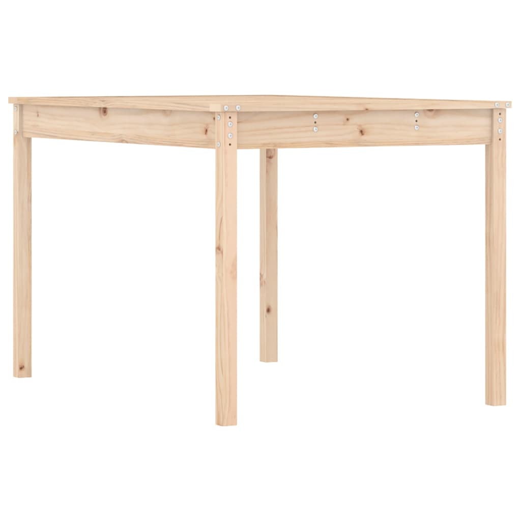 vidaXL Garden Table 121x82.5x76 cm Solid Wood Pine - Brown