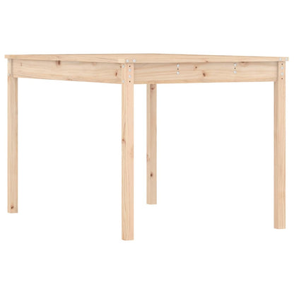 vidaXL Garden Table 121x82.5x76 cm Solid Wood Pine - Brown
