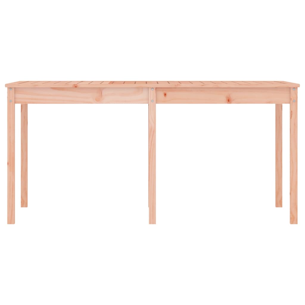 vidaXL Garden Table 159.5x82.5x76 cm Solid Wood Douglas - Brown