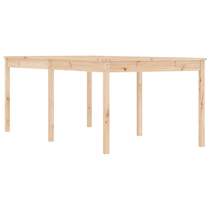 vidaXL Garden Table 203.5x100x76 cm Solid Wood Pine - Brown