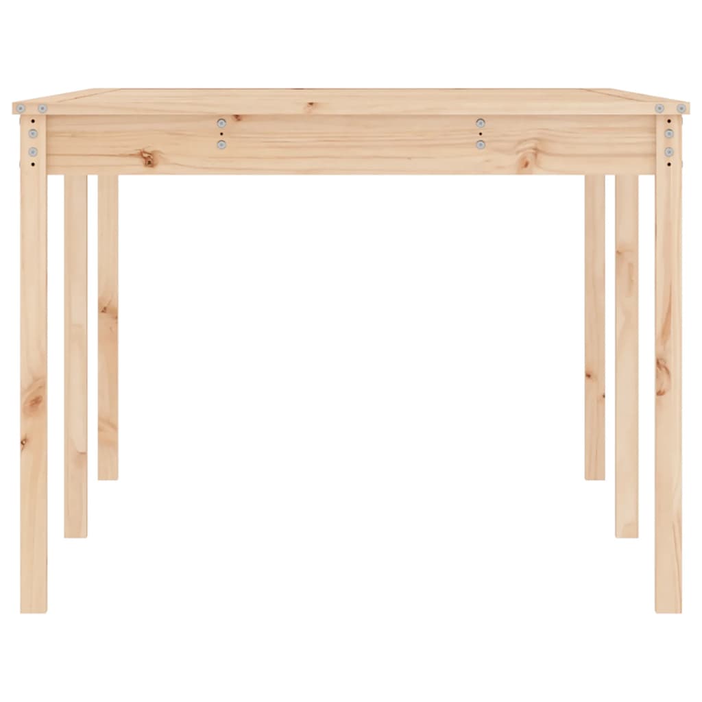 vidaXL Garden Table 203.5x100x76 cm Solid Wood Pine - Brown