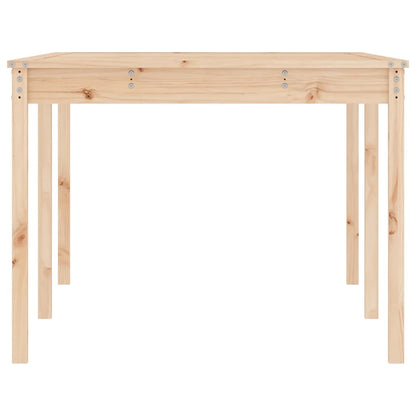 vidaXL Garden Table 203.5x100x76 cm Solid Wood Pine - Brown