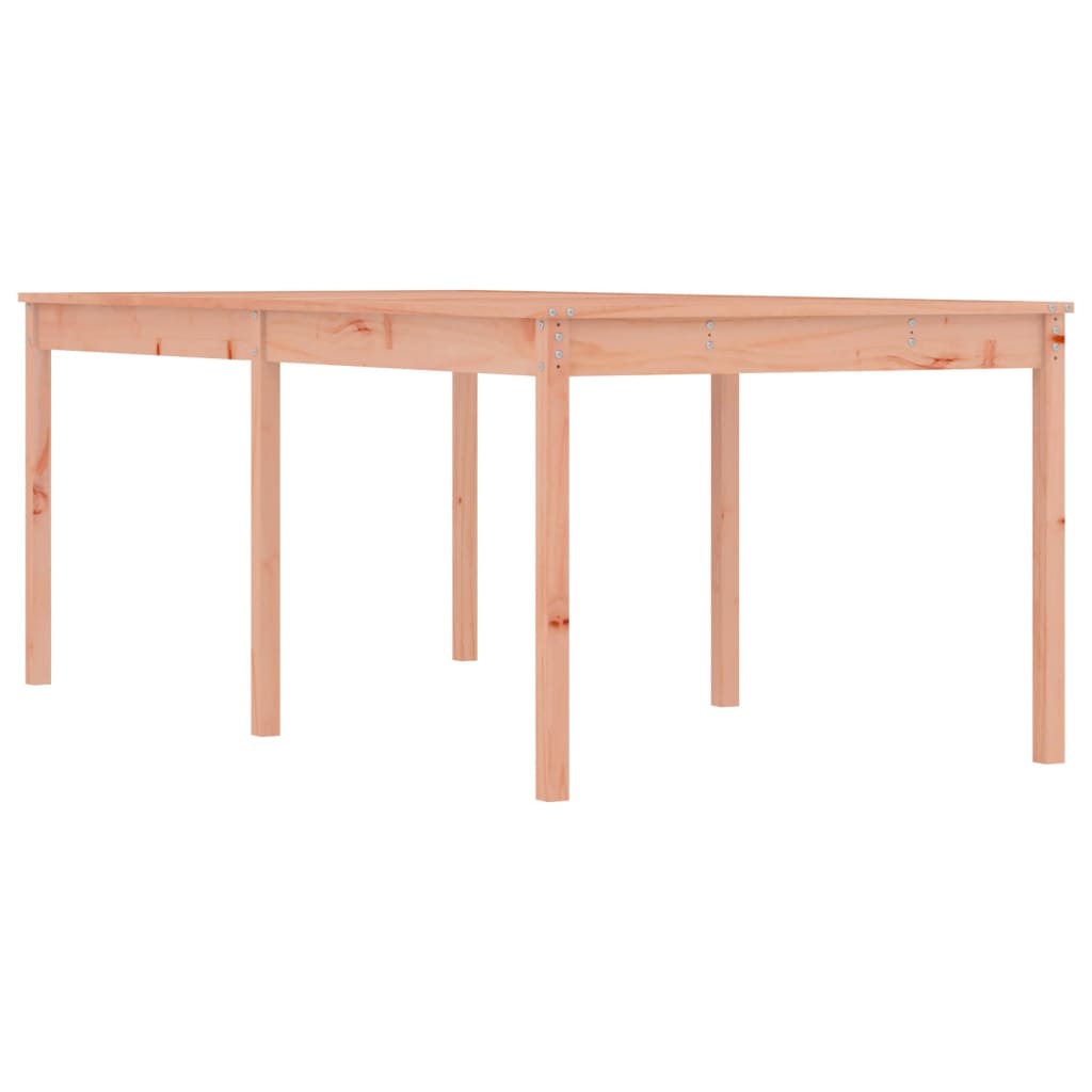 vidaXL Garden Table 203.5x100x76 cm Solid Wood Douglas - Brown