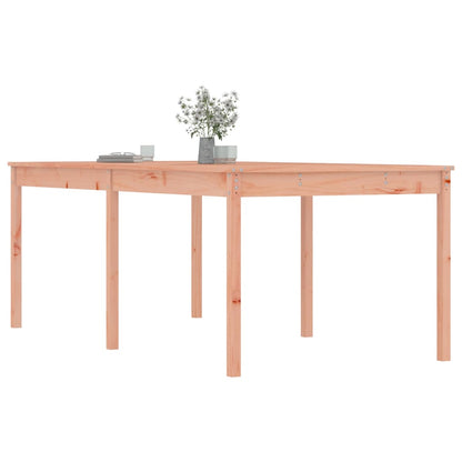 vidaXL Garden Table 203.5x100x76 cm Solid Wood Douglas - Brown