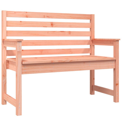 vidaXL Garden Bench 109x48x91.5 cm Solid Wood Douglas - Brown