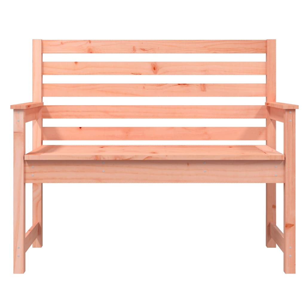 vidaXL Garden Bench 109x48x91.5 cm Solid Wood Douglas - Brown