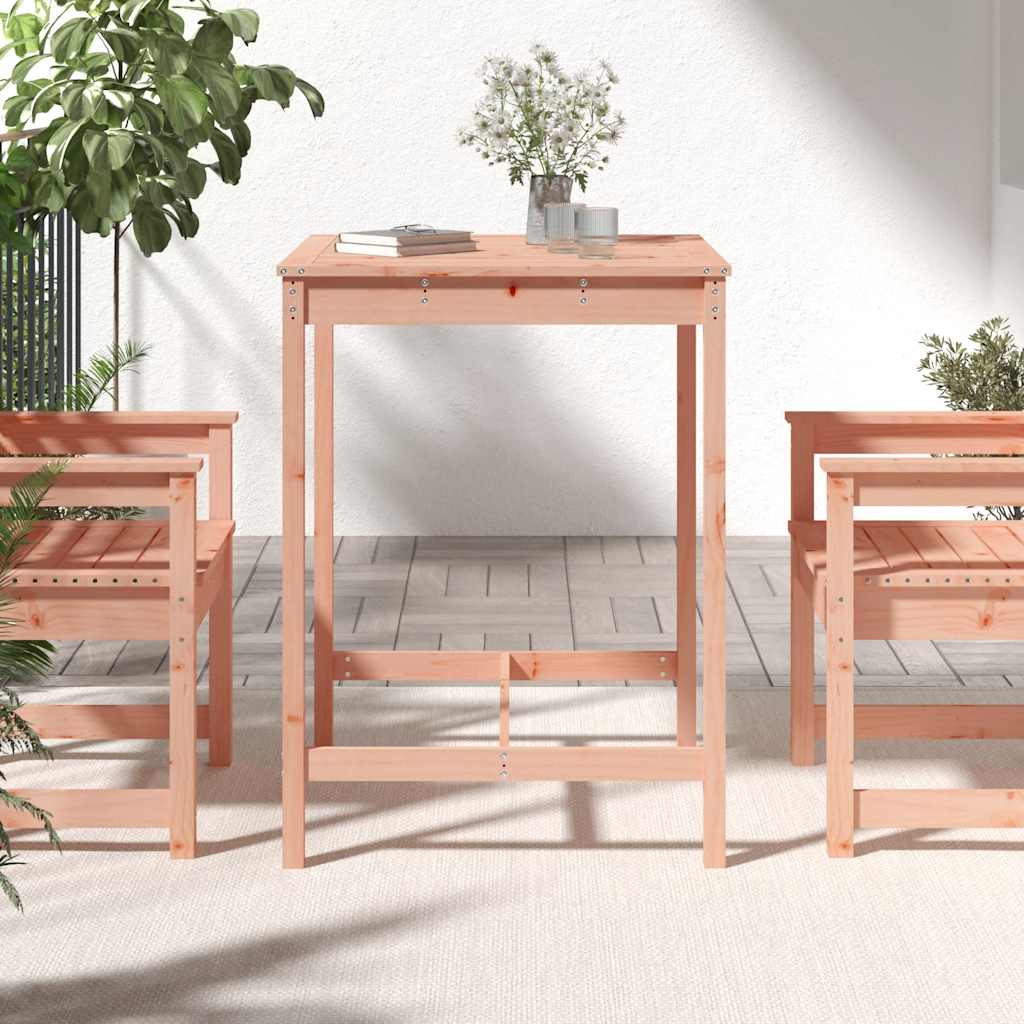 vidaXL Garden Table 82.5x82.5x110 cm Solid Wood Douglas - Brown