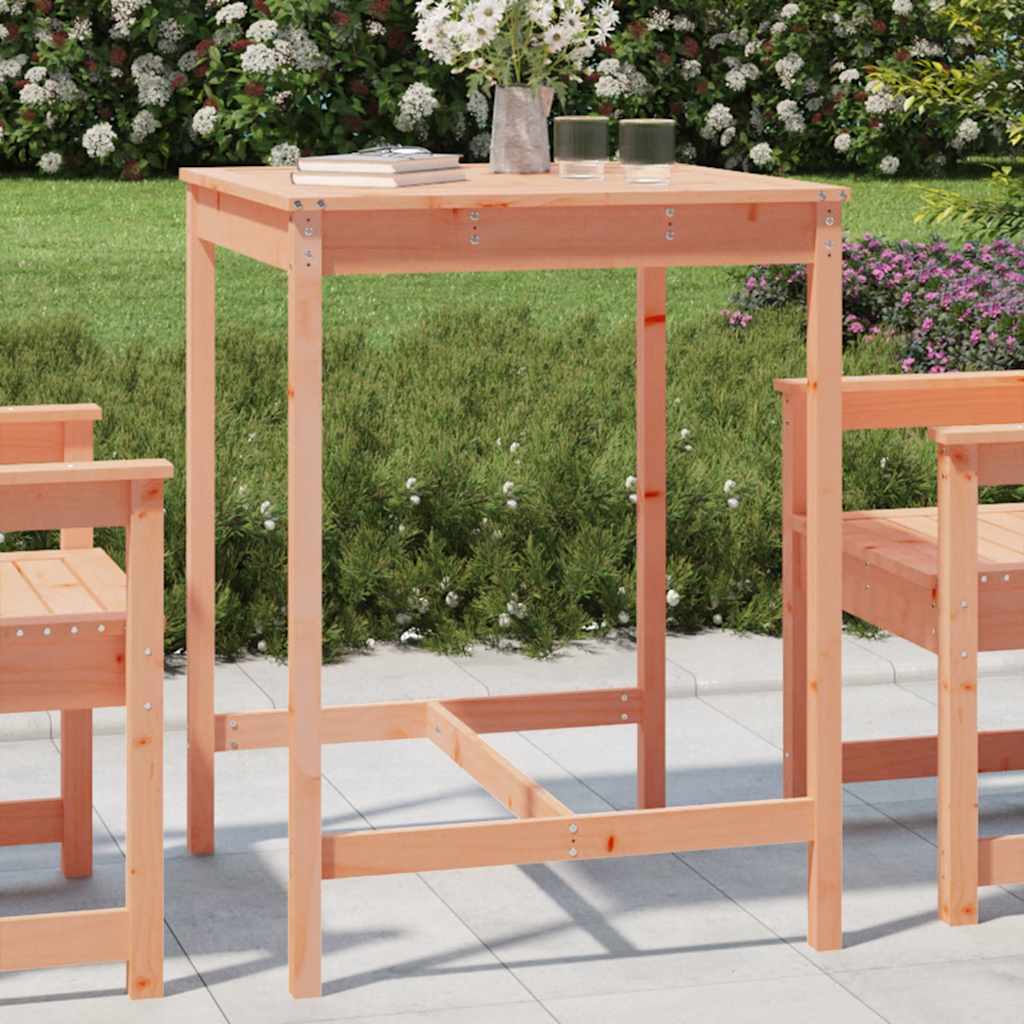 vidaXL Garden Table 82.5x82.5x110 cm Solid Wood Douglas - Brown