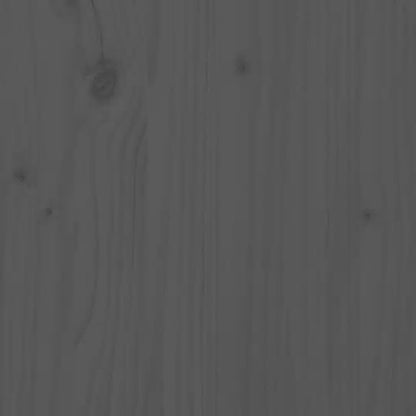 vidaXL Garden Table Grey 121x82.5x110 cm Solid Wood Pine