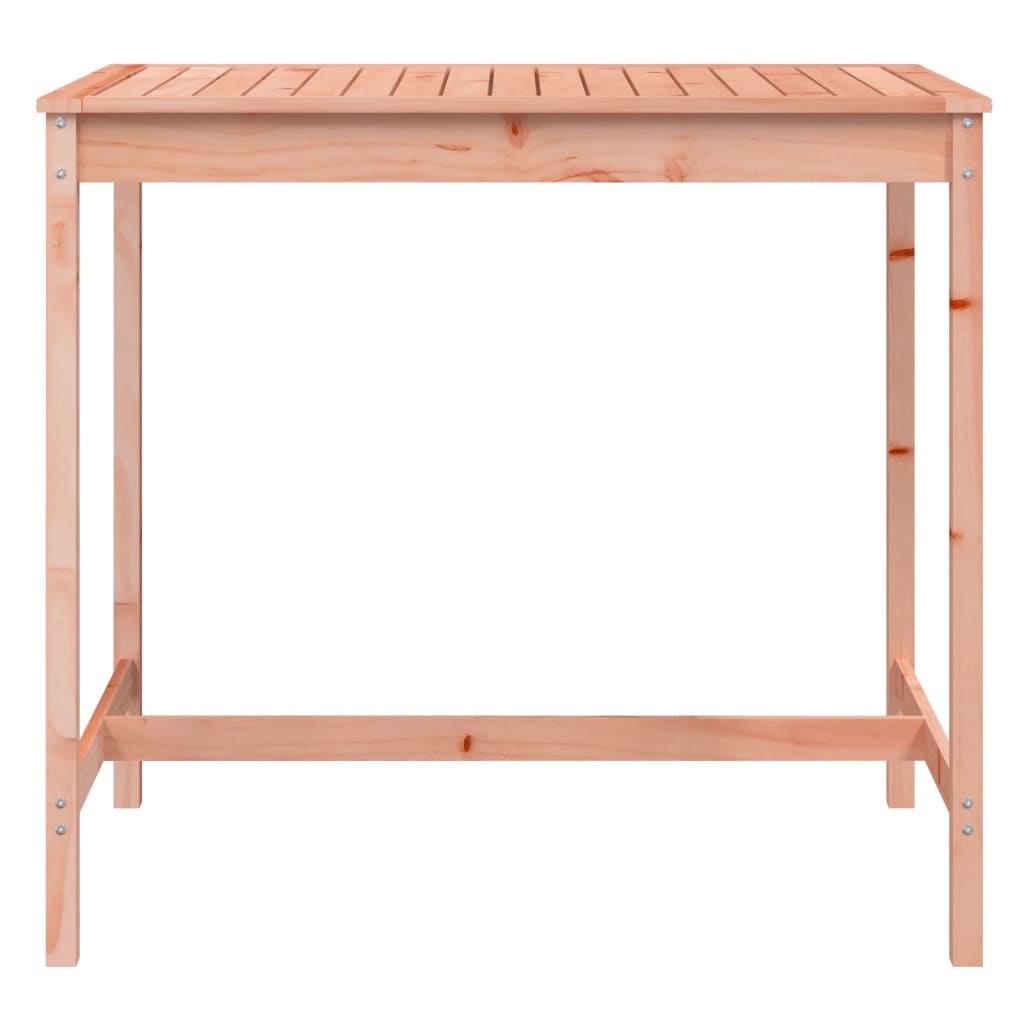 vidaXL Garden Table 121x82.5x110 cm Solid Wood Douglas - Brown