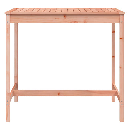 vidaXL Garden Table 121x82.5x110 cm Solid Wood Douglas - Brown
