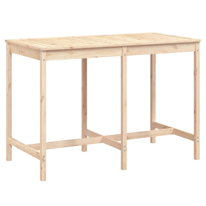 vidaXL Garden Table 159.5x82.5x110 cm Solid Wood Pine - Brown