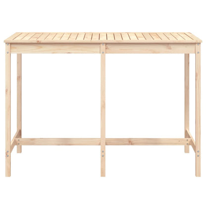 vidaXL Garden Table 159.5x82.5x110 cm Solid Wood Pine - Brown