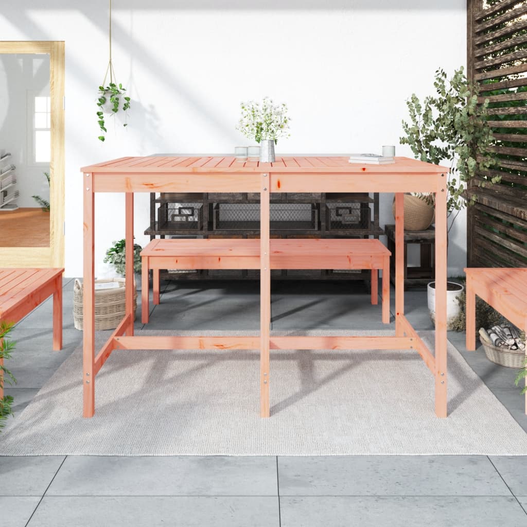vidaXL Garden Table 159.5x82.5x110 cm Solid Wood Douglas - Brown