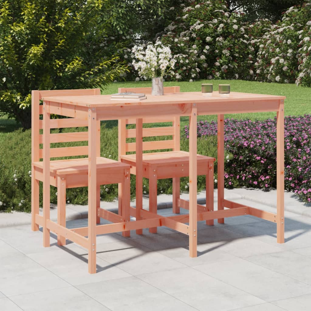 vidaXL Garden Table 159.5x82.5x110 cm Solid Wood Douglas - Brown