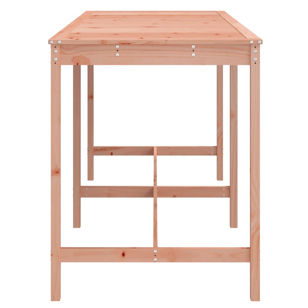 vidaXL Garden Table 203.5x90x110 cm Solid Wood Douglas - Brown