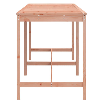 vidaXL Garden Table 203.5x90x110 cm Solid Wood Douglas - Brown