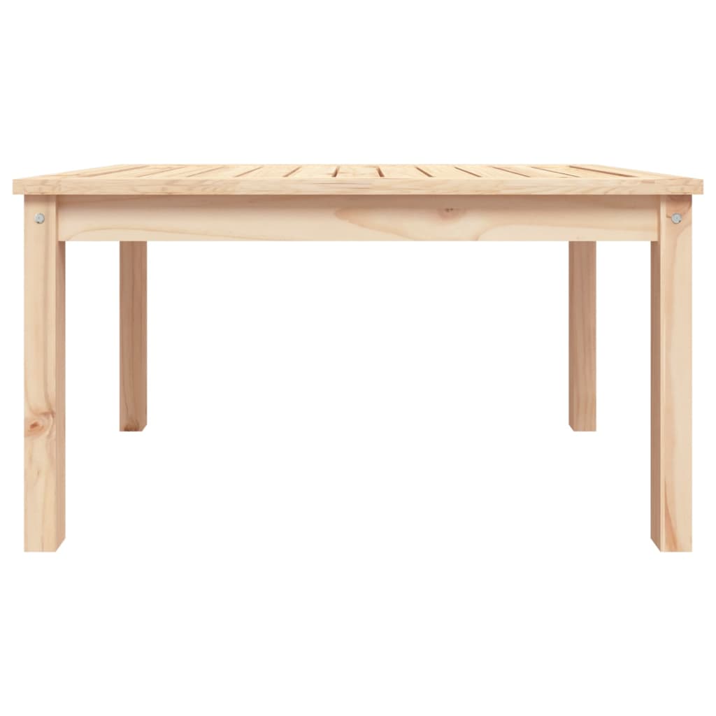 vidaXL Garden Table 82.5x50.5x45 cm Solid Wood Pine - Brown